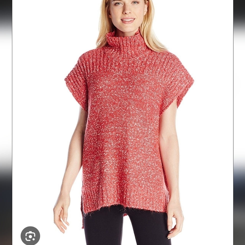 Lole Dark Pink Taraje Tunic Length Sweater